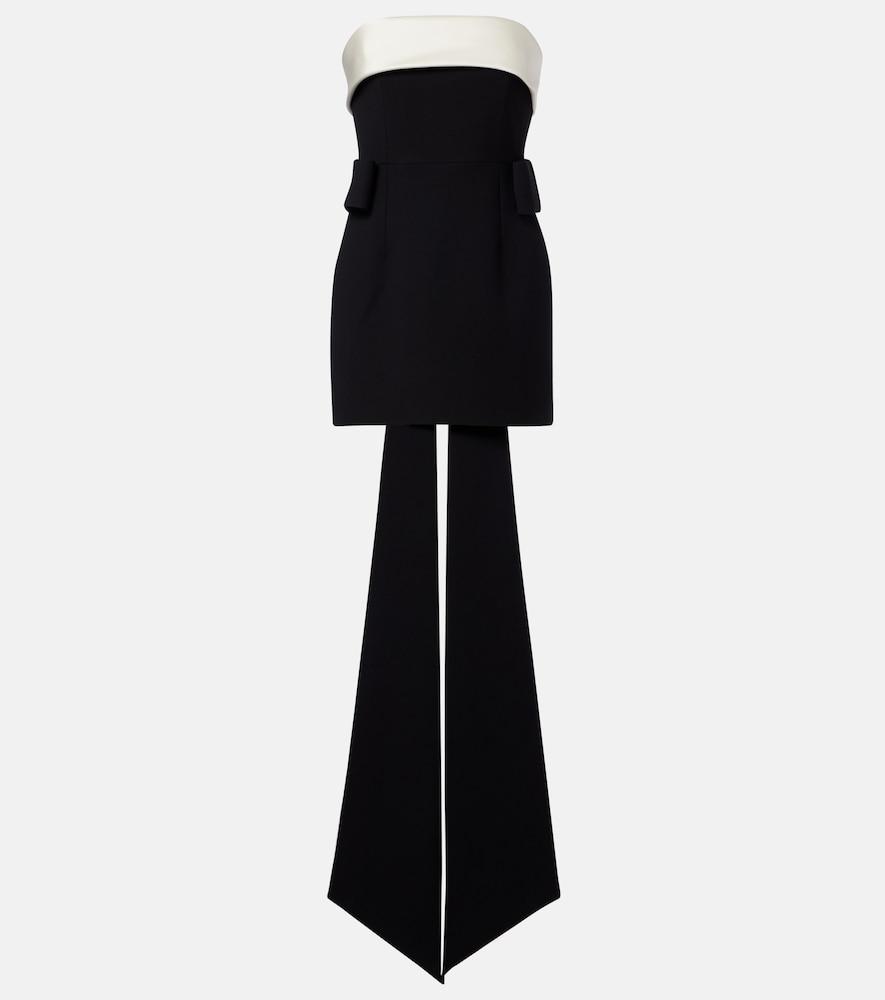 the new arrivals ilkyaz ozel lalani draped strapless minidress