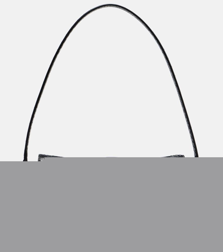 the new arrivals ilkyaz ozel obscura.06 leather shoulder bag