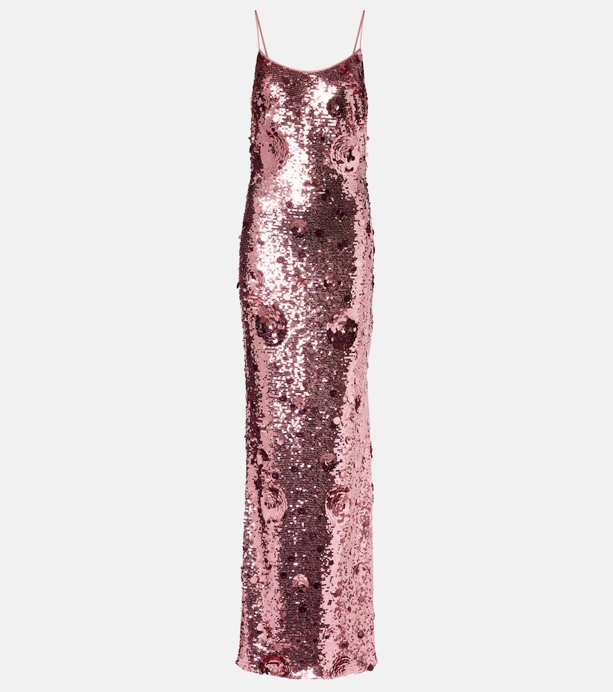 the new arrivals ilkyaz ozel sequined gown