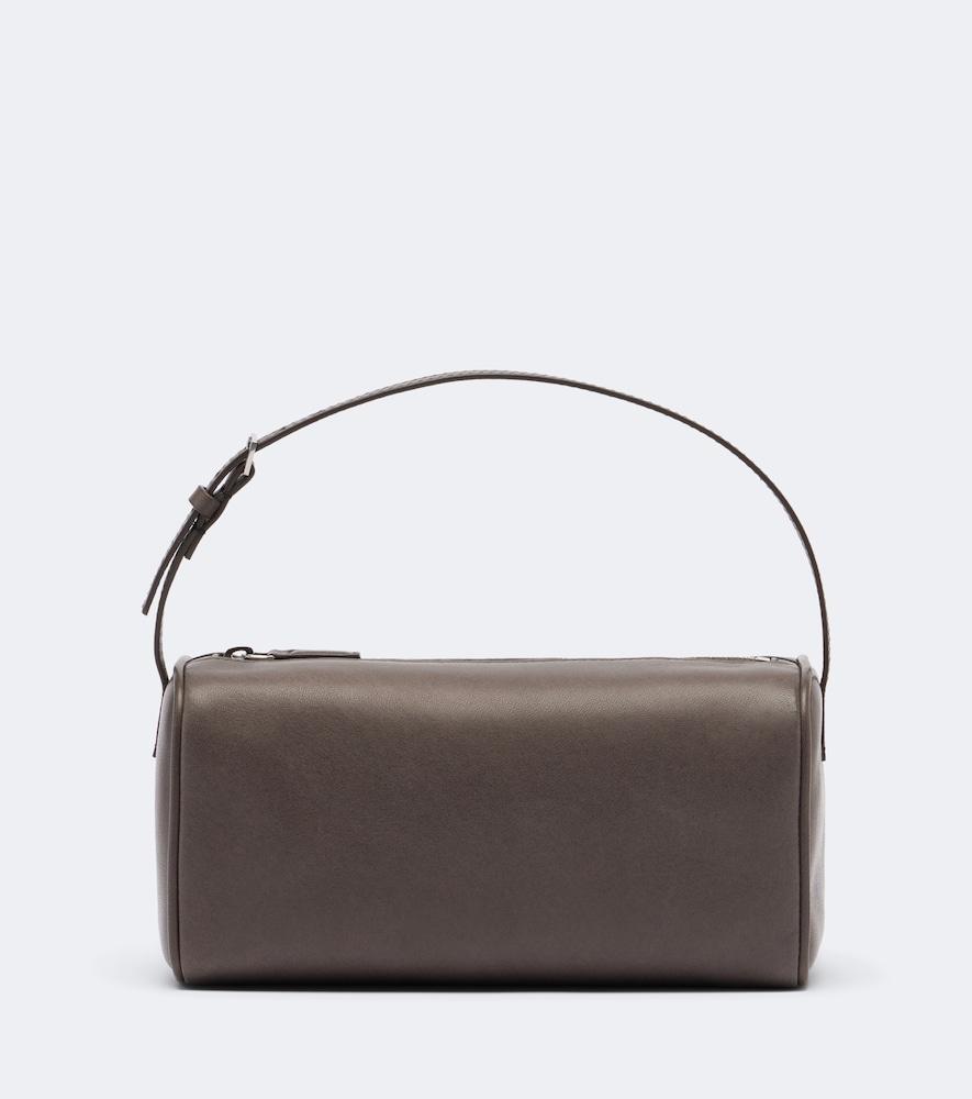 the row '90s leather top-handle bag