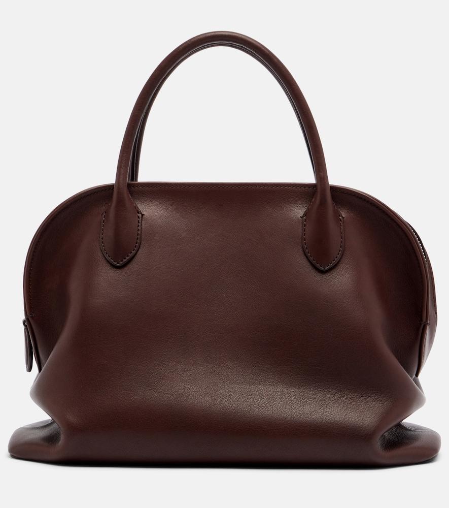 the row agnes 12 leather top-handle bag
