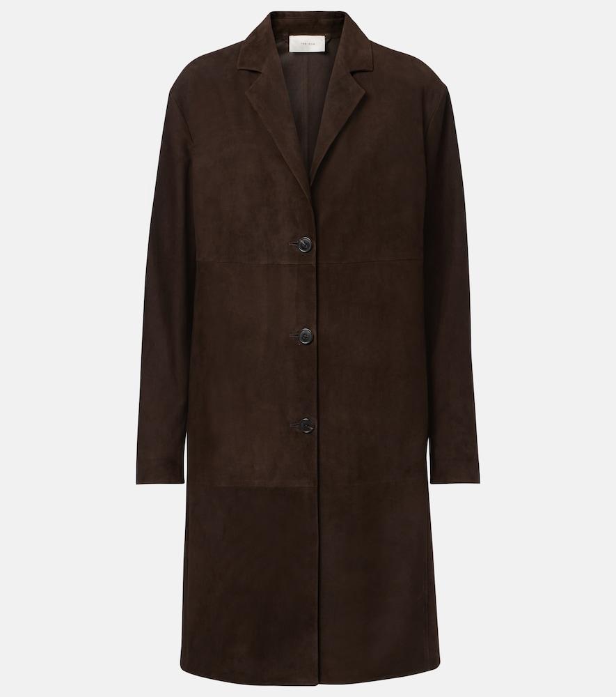 the row babilonia suede coat