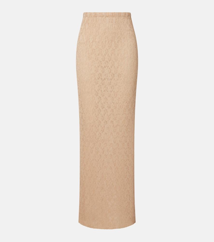 the row bandi ribbed-knit maxi skirt