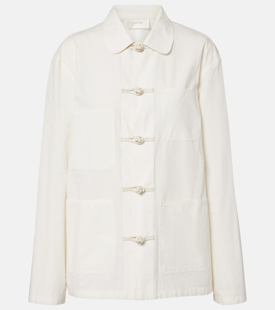 the row behati cotton poplin jacket