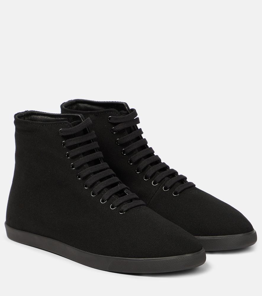 the row canvas high-top sneakers