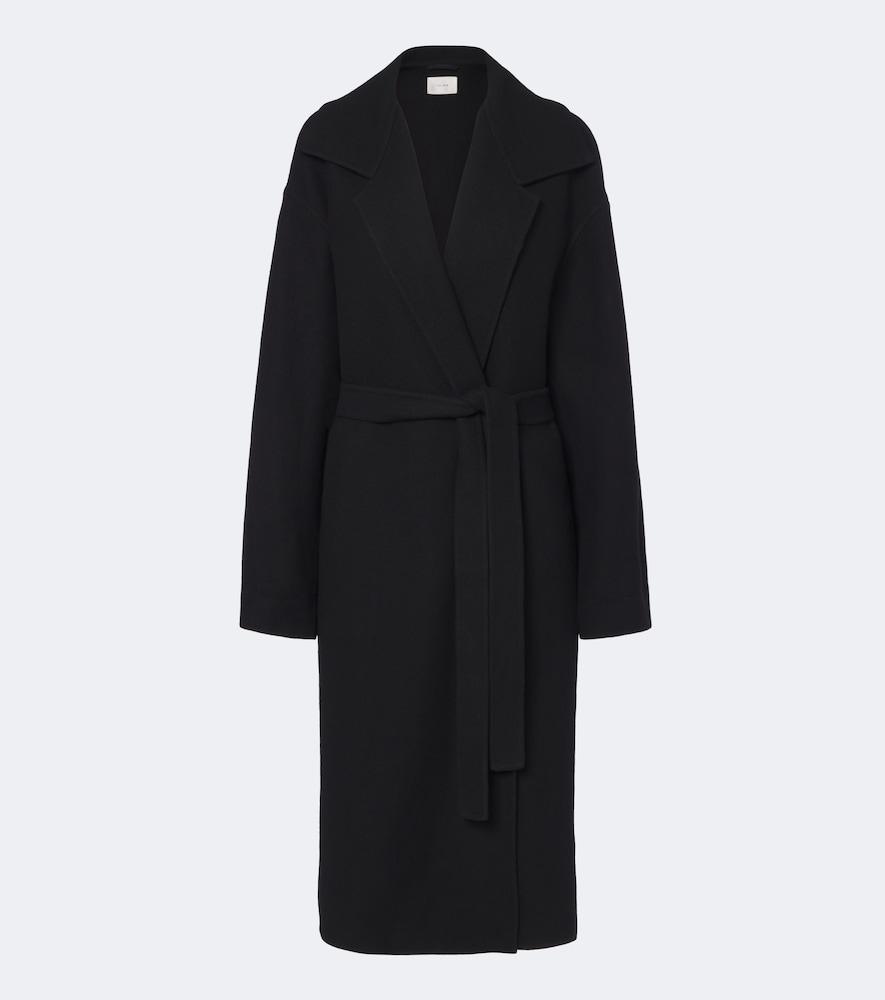 the row ciara wool and cashmere-blend wrap coat