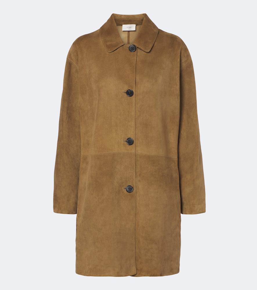 the row damir suede coat