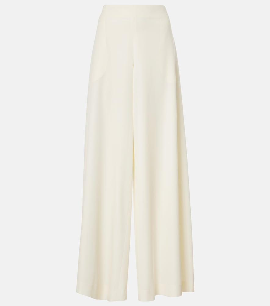 the row dela wool wide-leg pants