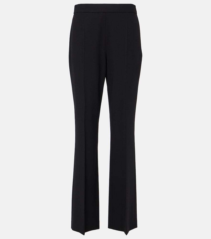 the row dina wool-blend straight pants