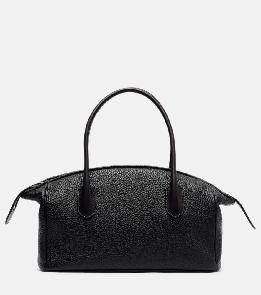 the row e/w india large leather tote bag