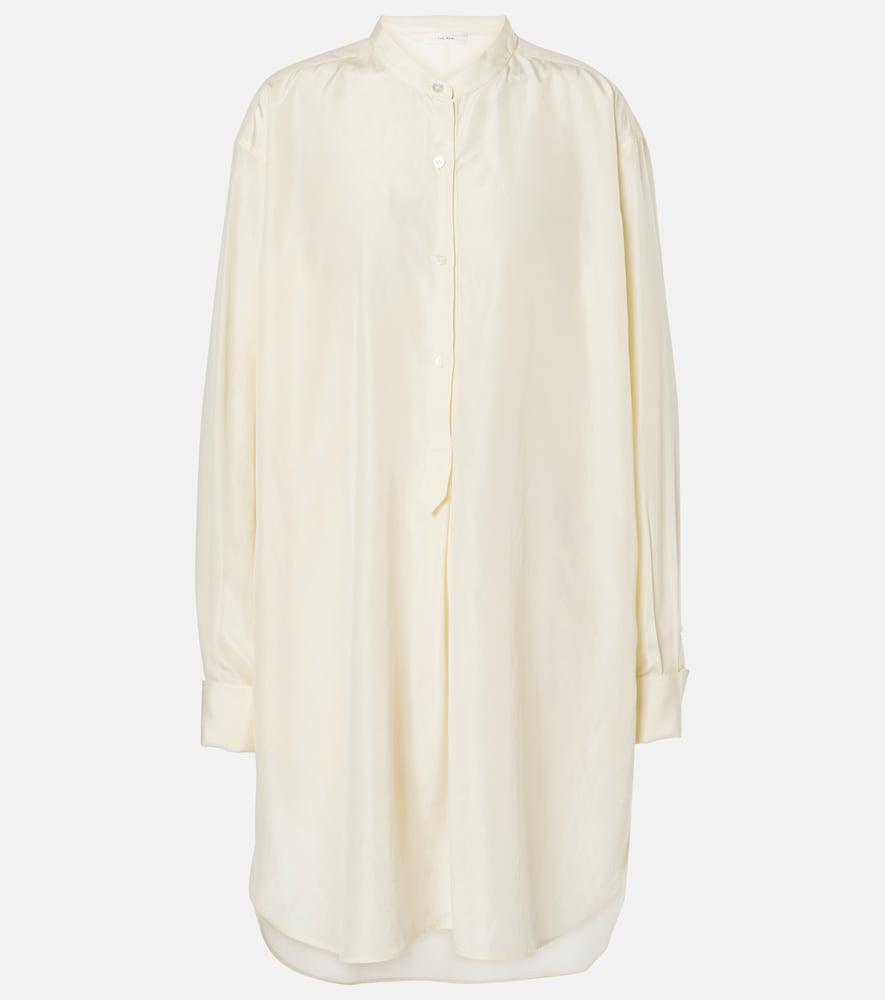the row eden silk shirt