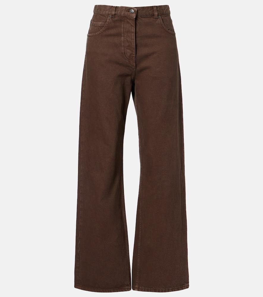 the row finbar wide-leg jeans