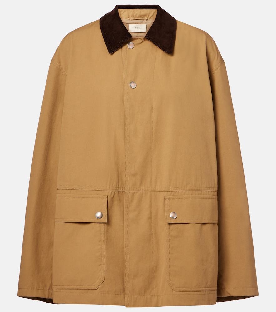 the row frank cotton gabardine jacket