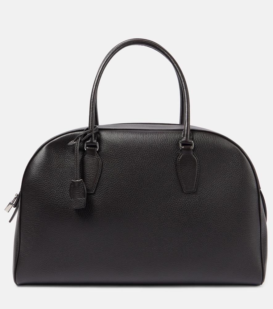the row india 15.75 large leather tote bag