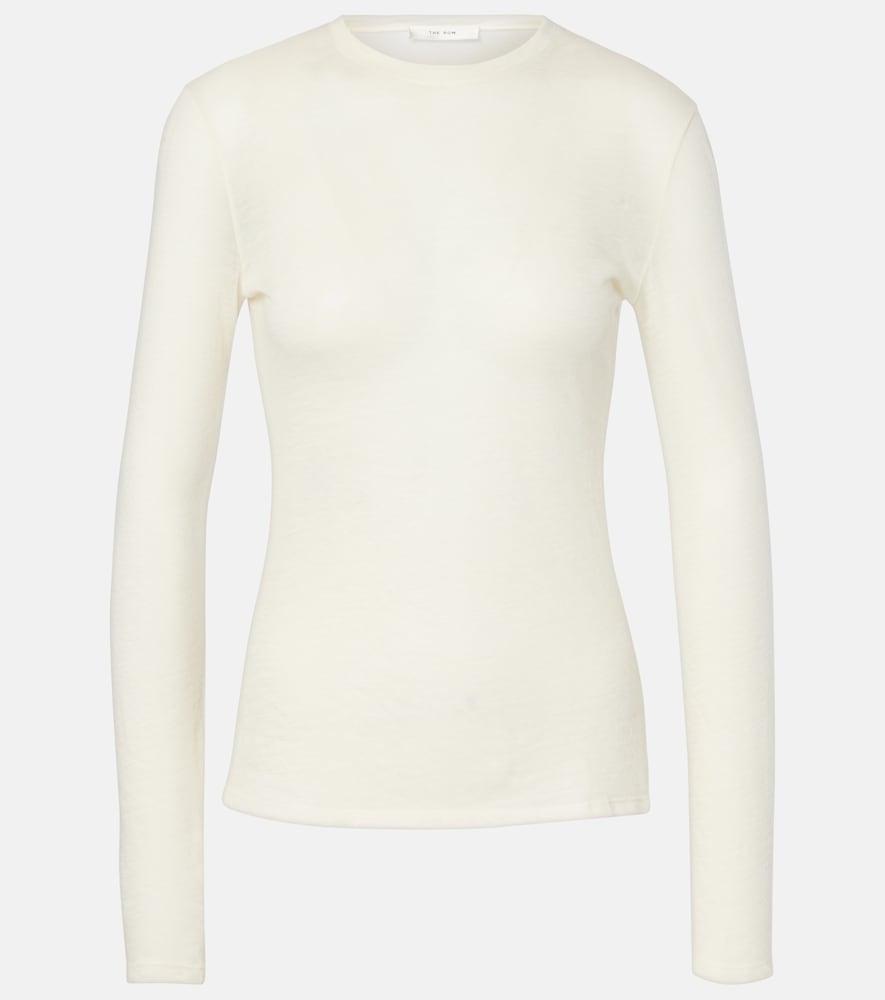 the row iverness cashmere top