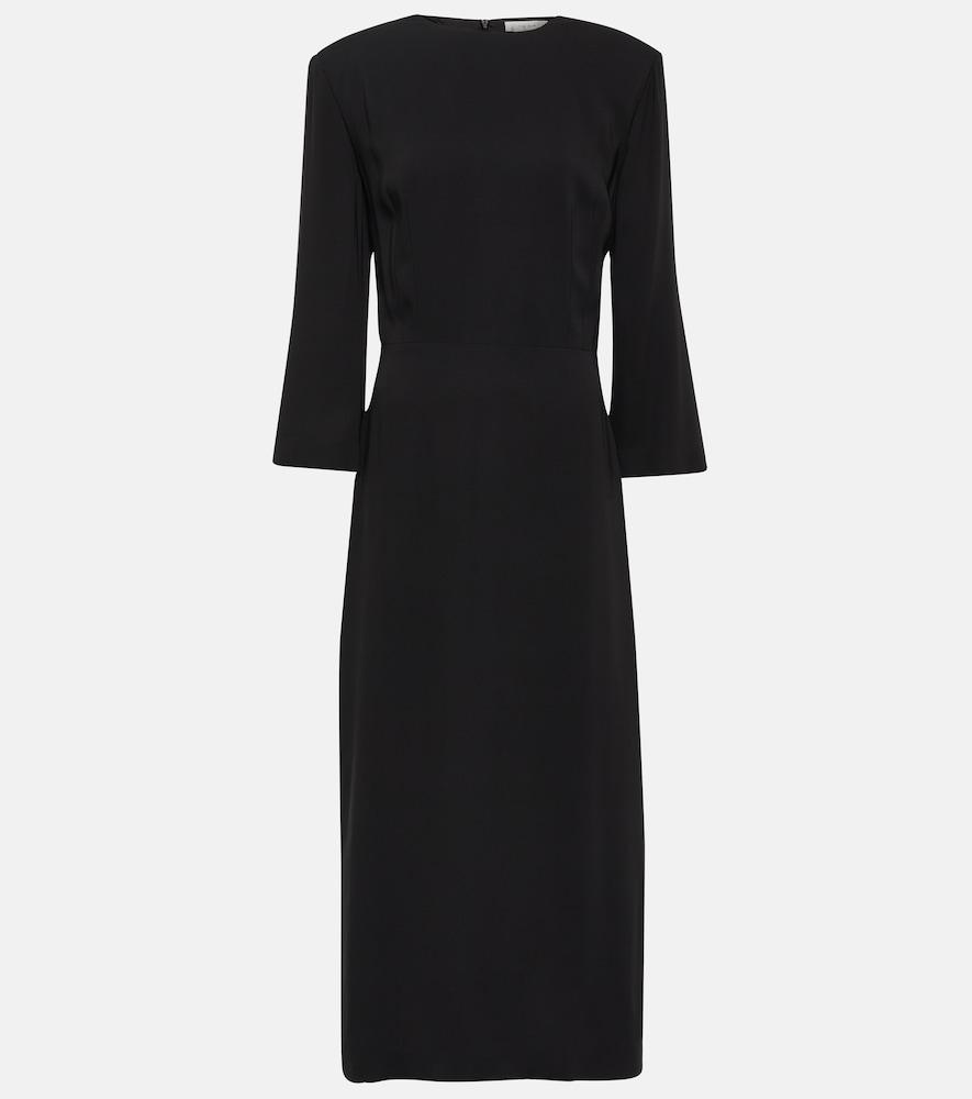 the row jery silk maxi dress