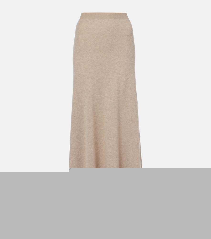 the row jovan cashmere maxi skirt