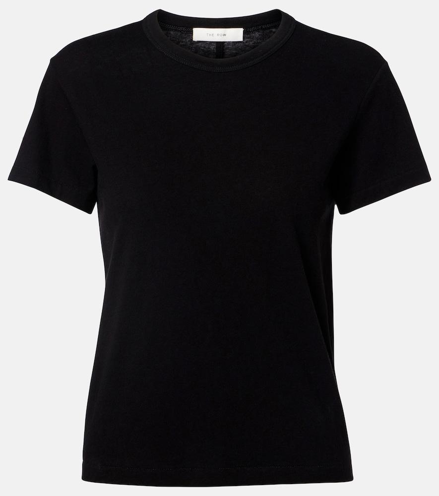 the row jovita cotton, cashmere and silk t-shirt