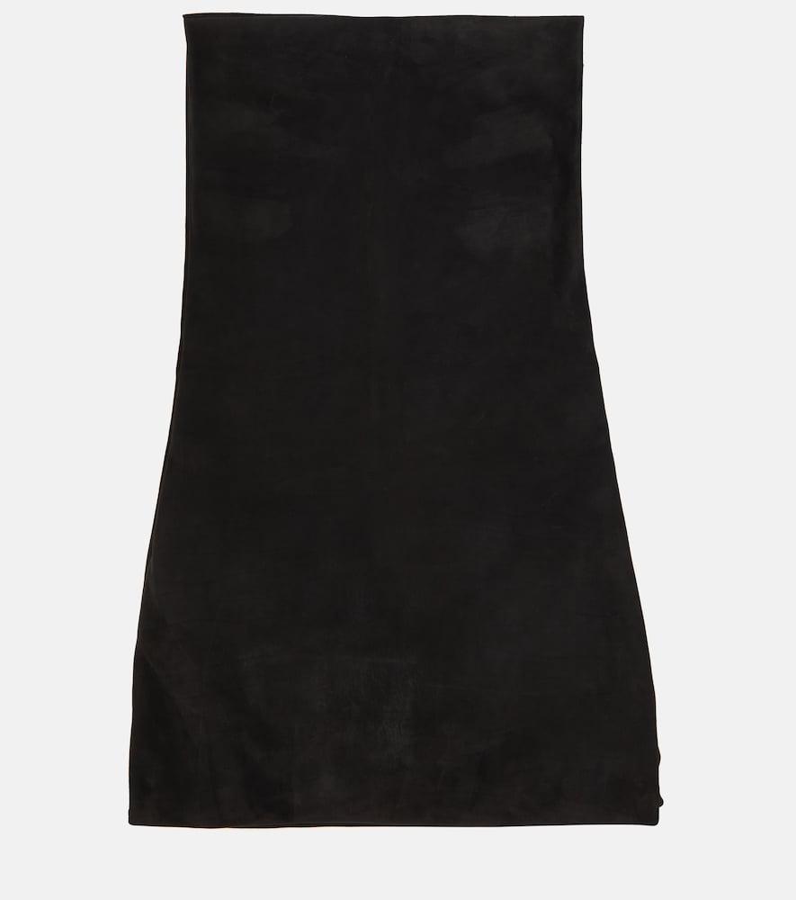 the row large suede glove bag