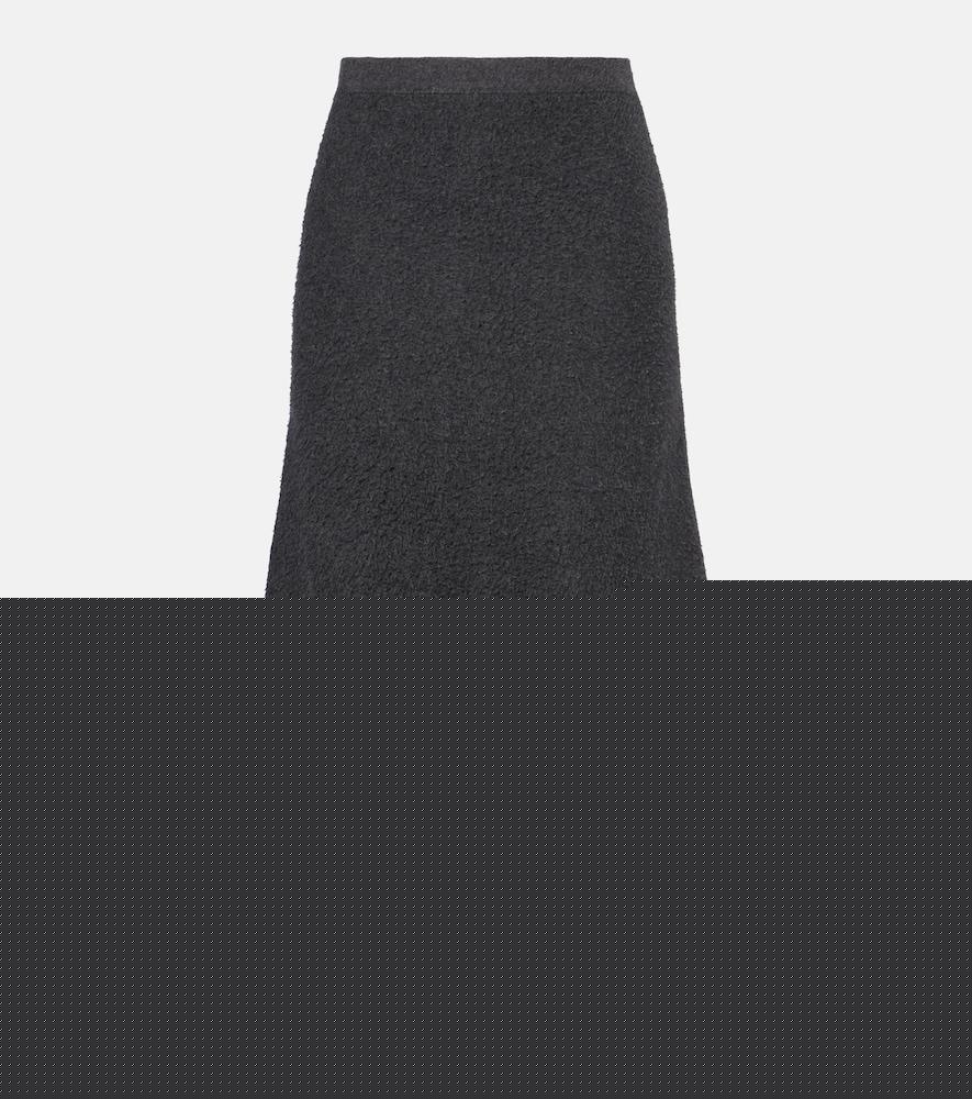 the row lian cotton midi skirt