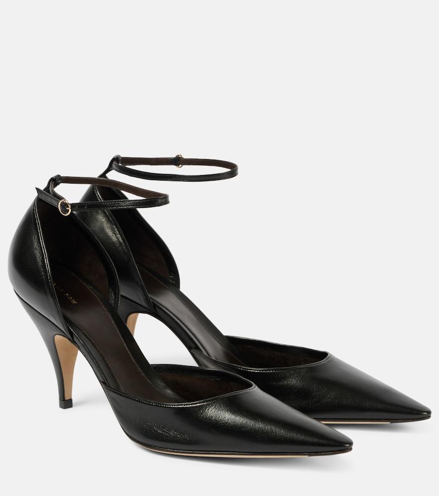 the row liisa leather pumps