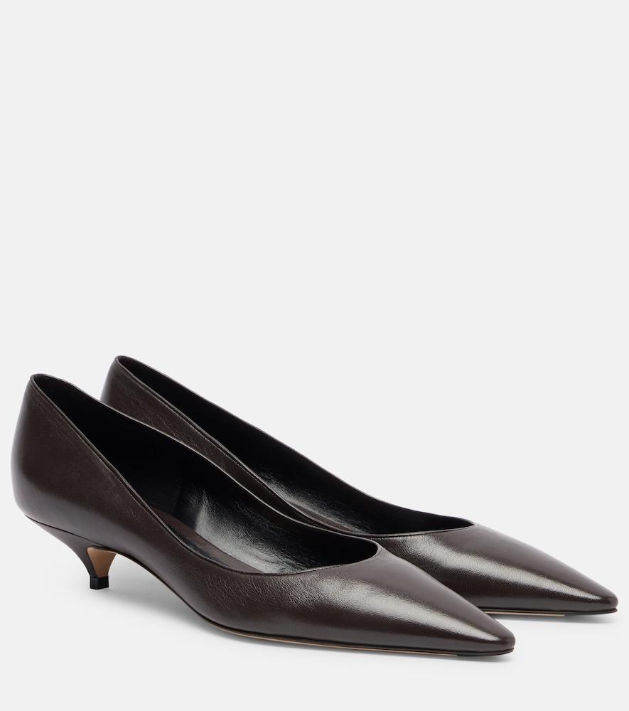the row liisa two leather pumps