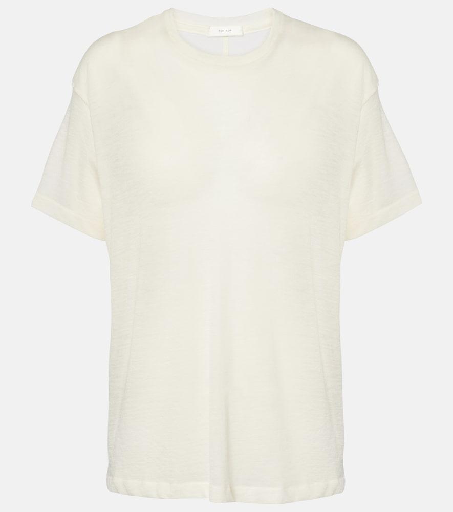 the row lila cashmere jersey top