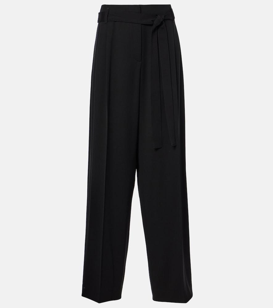 the row lonan virgin wool wide-leg pants