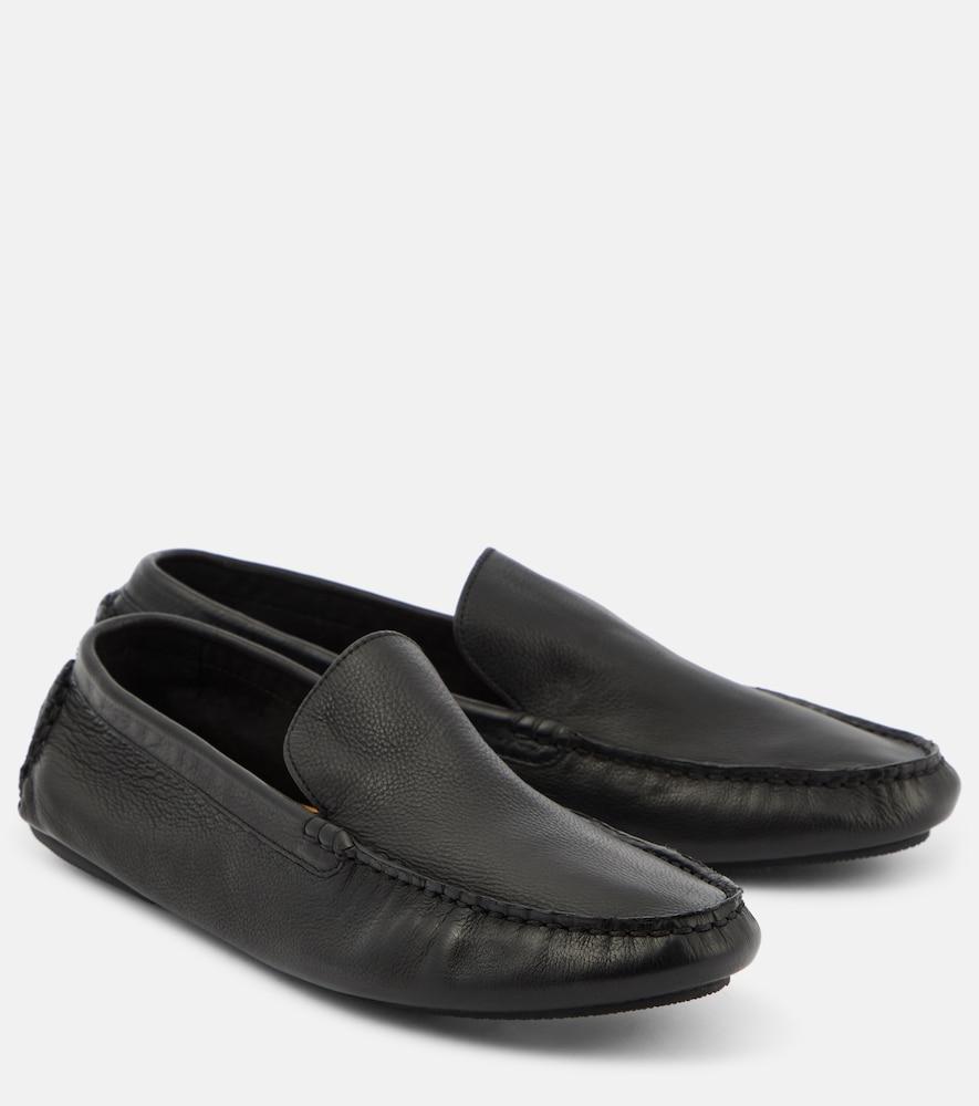 the row lucca leather moccasins