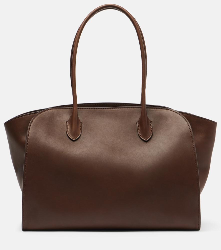 the row marlo 14 leather tote bag