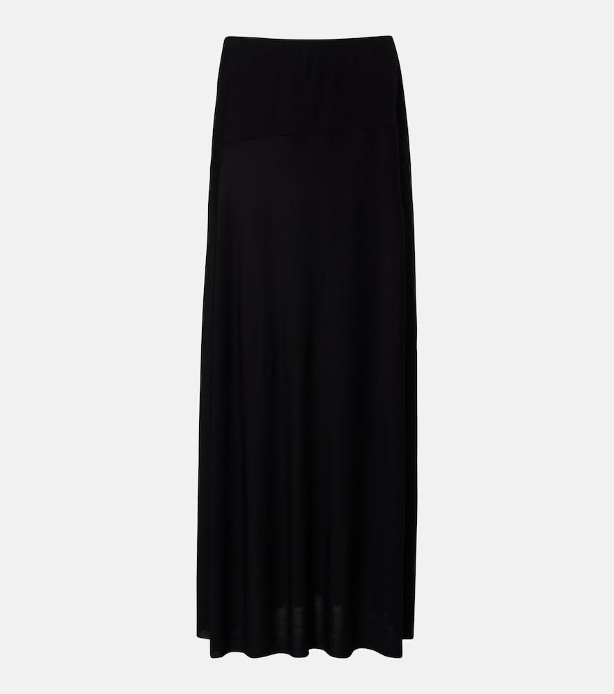 the row mirla jersey maxi skirt