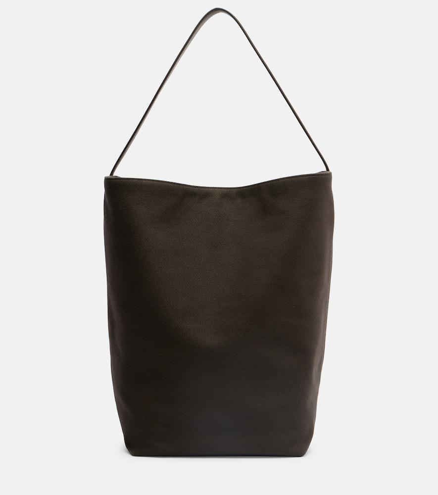 the row n/s park large canvas and leather tote bag