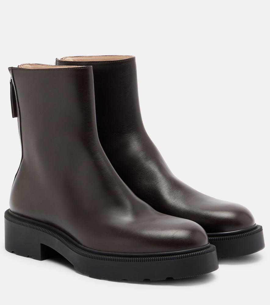 the row nobilis fast leather ankle boots