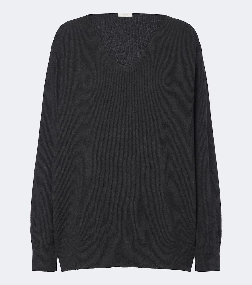 the row phef cotton and cashmere sweater