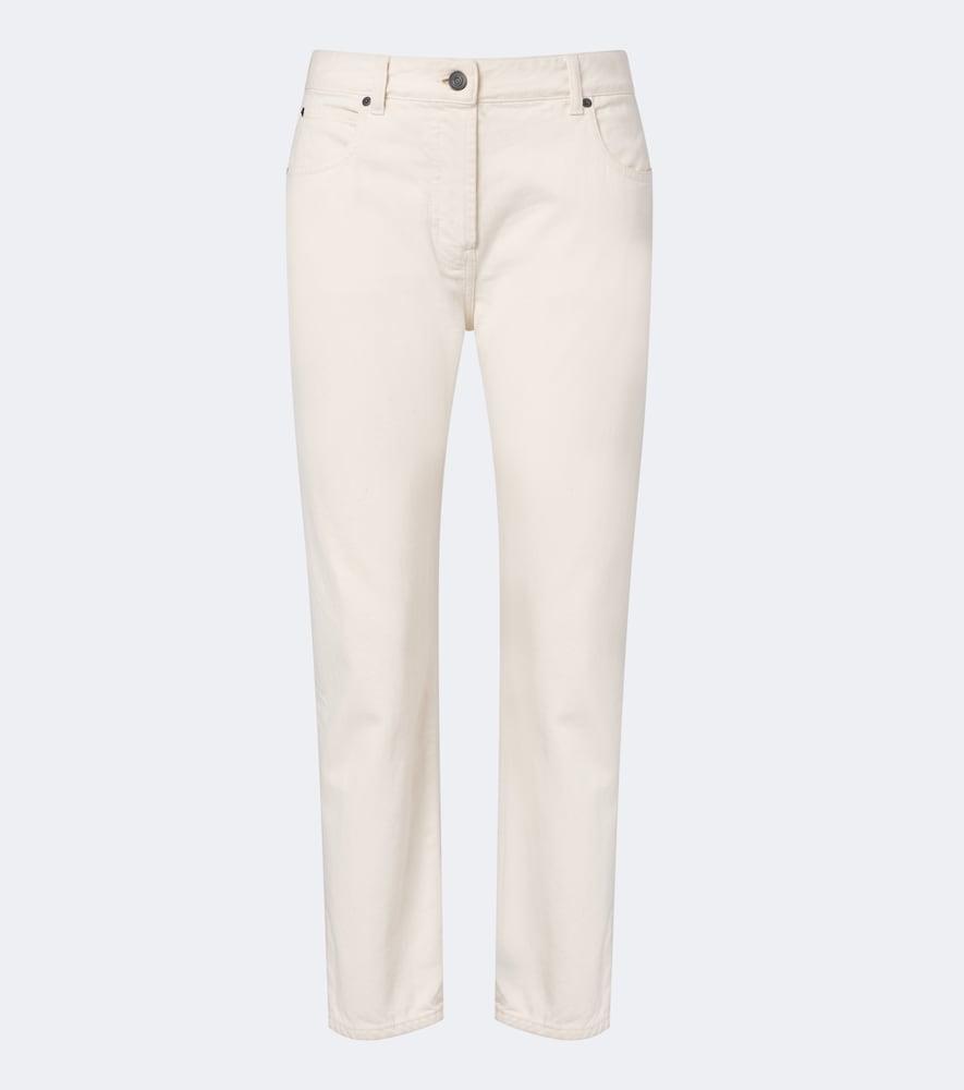 the row riaco mid-rise straight jeans