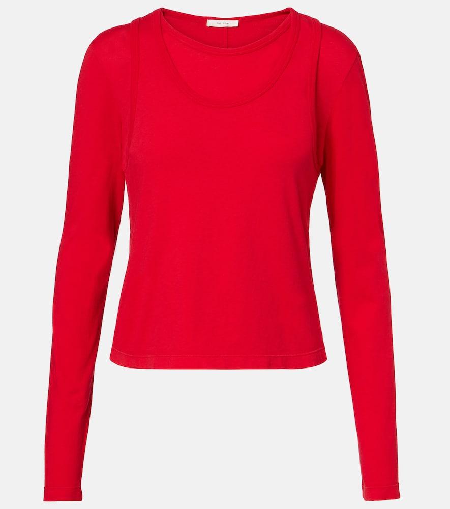 the row seruni cotton jersey t-shirt