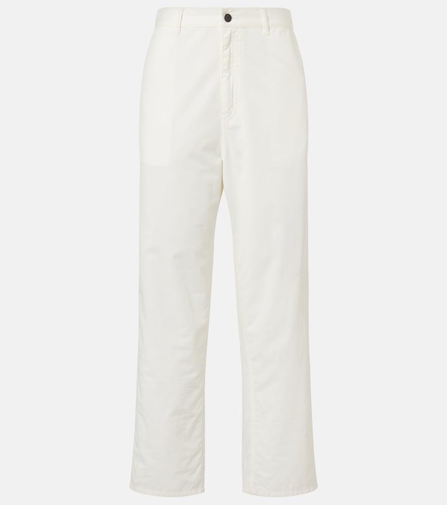 the row sharka cotton and cashmere wide-leg pants