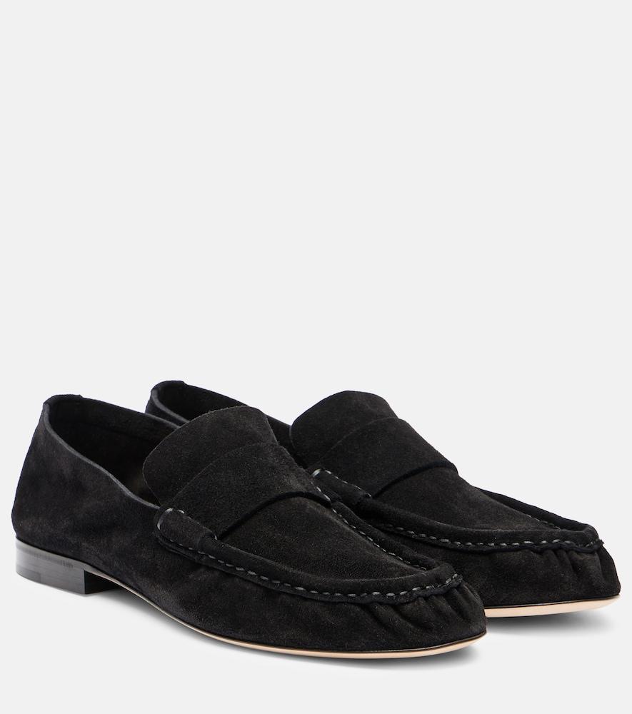 the row soft suede loafers