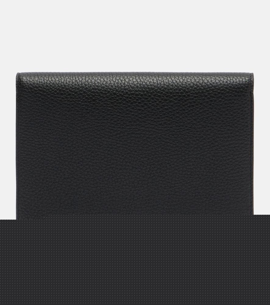 the row travel leather pouch