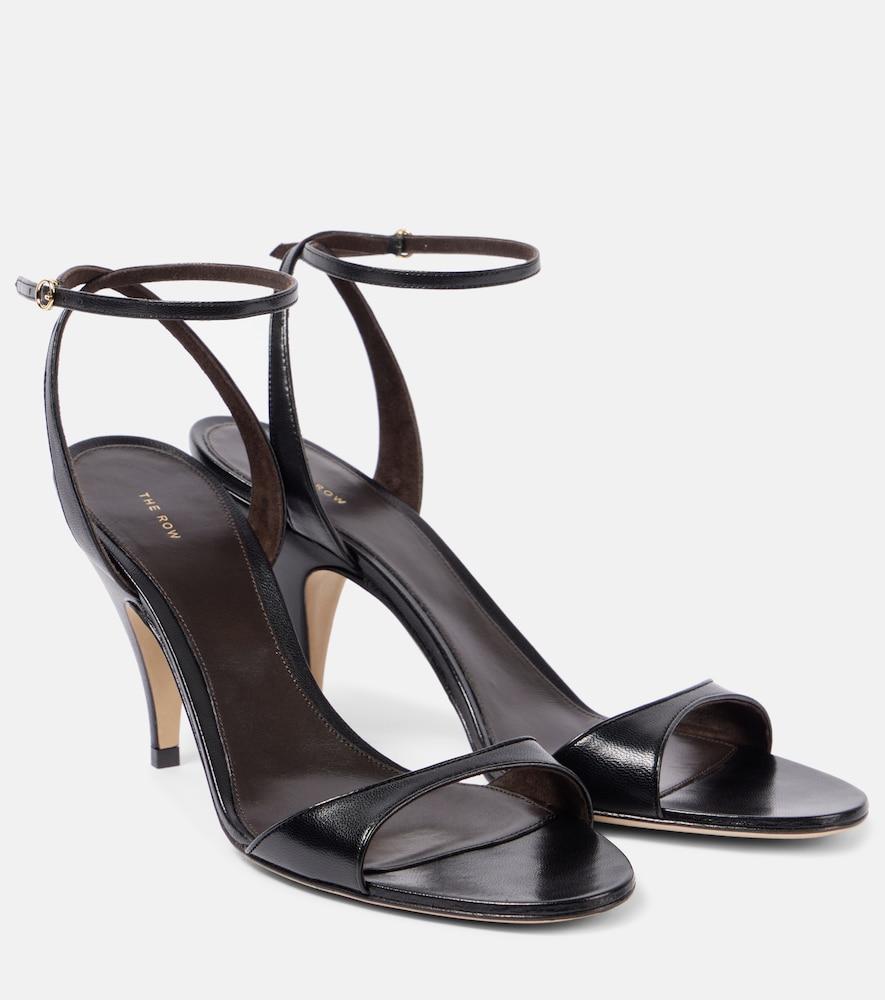 the row vika leather slingback sandals