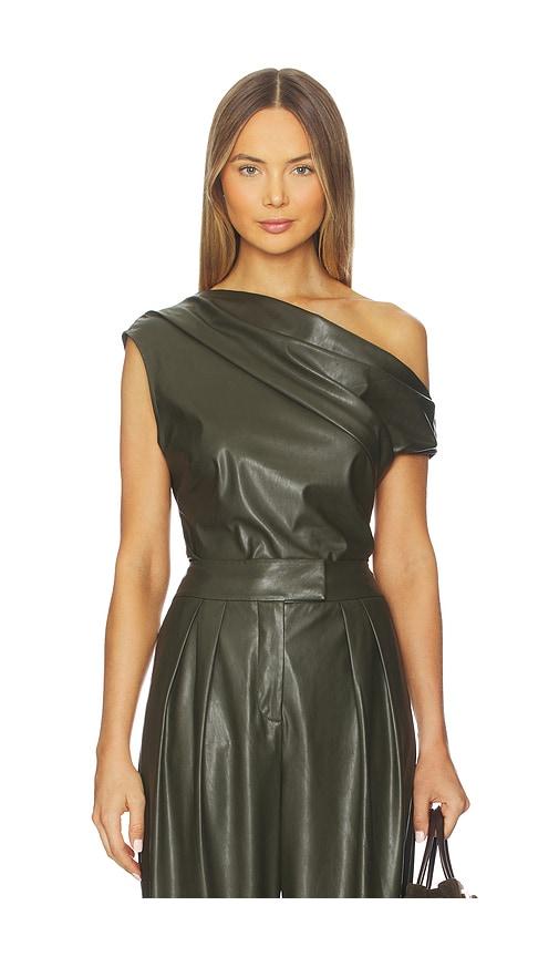 the sei off shoulder top in army. - size 10 (also in 2)