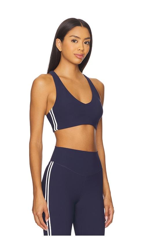 the upside daytona jetta racerback sports bra in navy. - size s (also in xs)