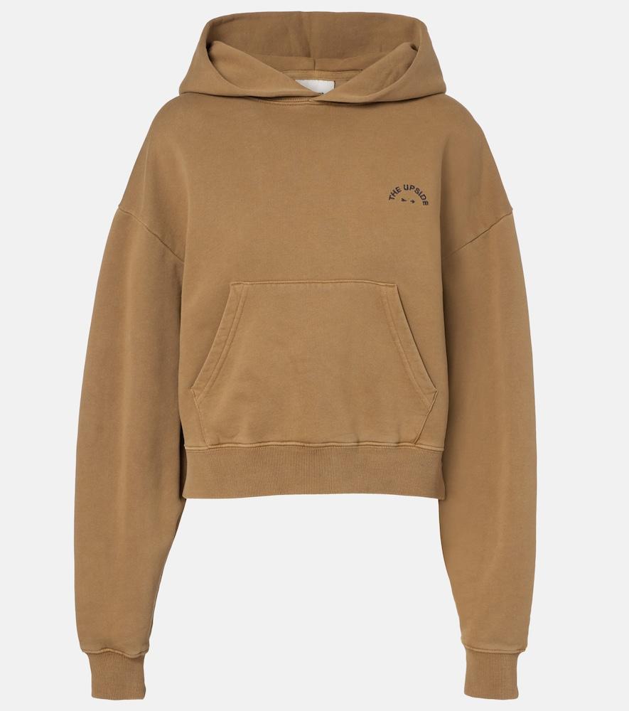 the upside kalo delphi cotton fleece hoodie