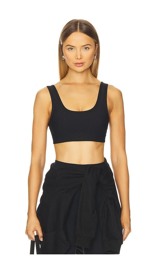 the upside peached harley sports bra in black. - size m (also in s)