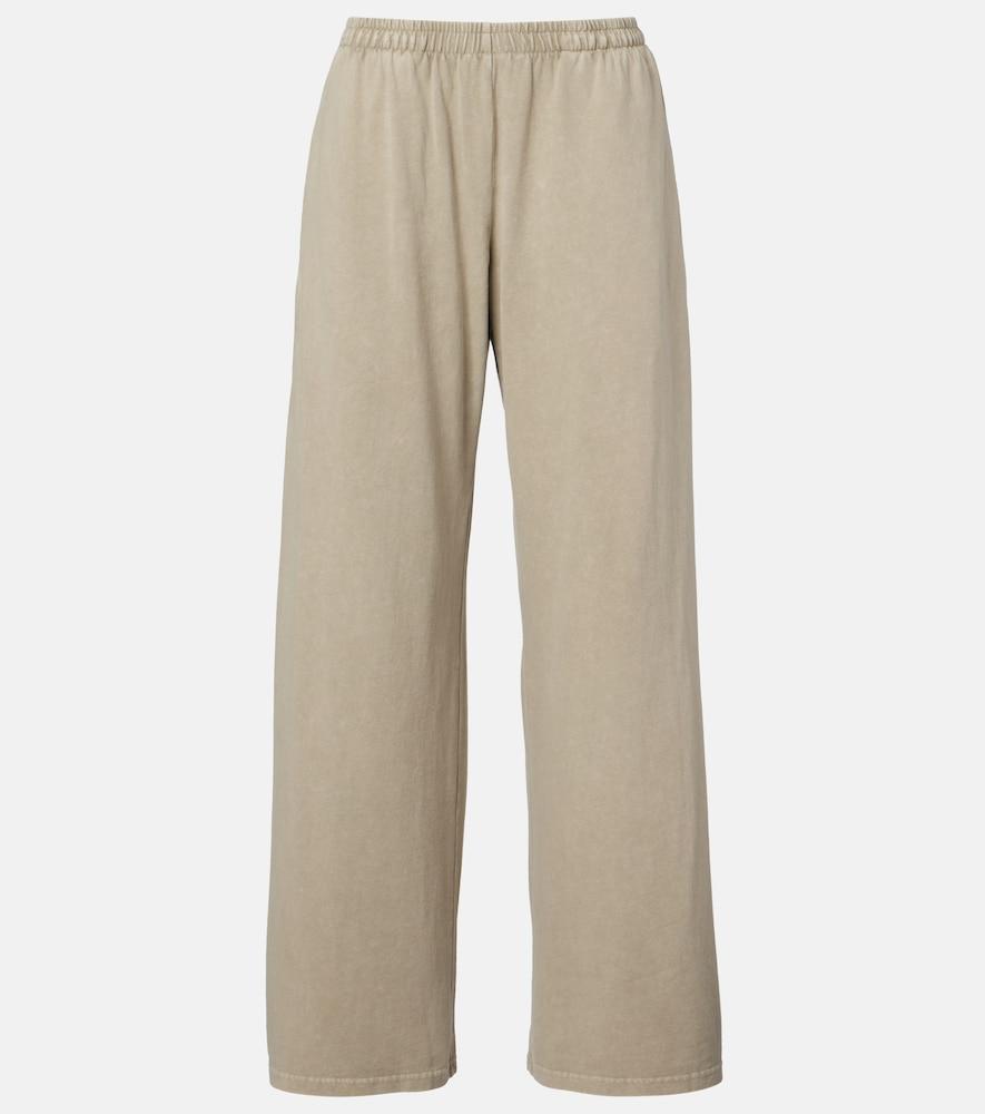 the upside soho tokio cotton wide-leg pants