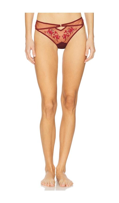 thistle and spire dryad bikini in burgundy. - size s (also in xs)