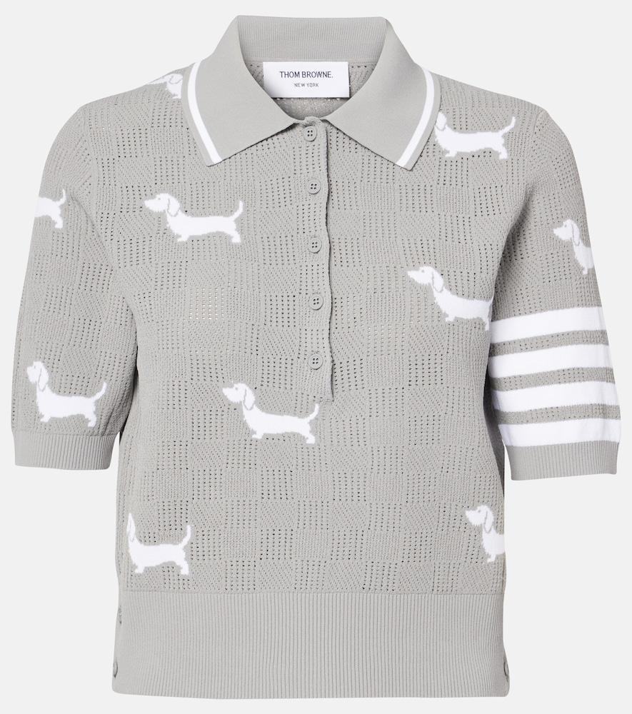 thom browne 4-bar polo shirt
