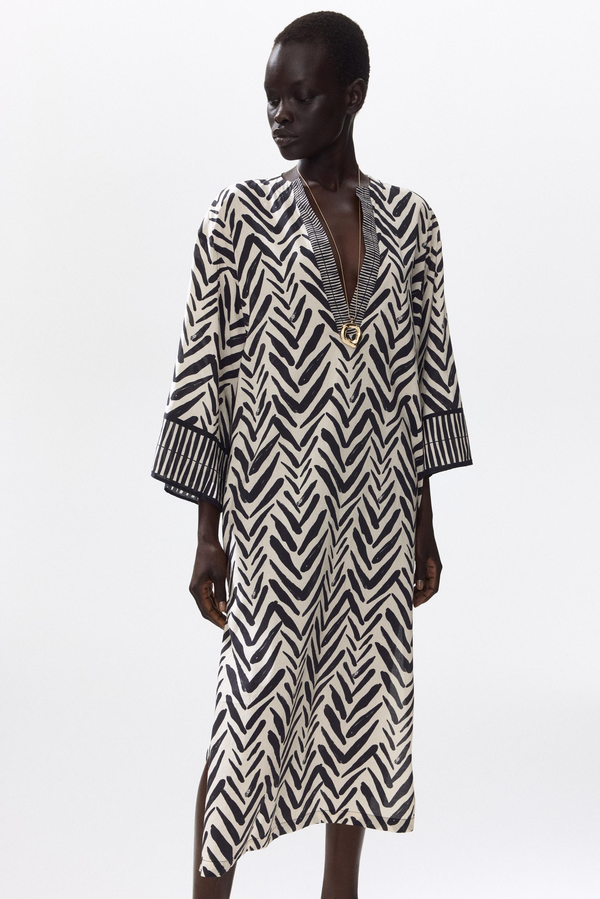tie-belt tunic dress
