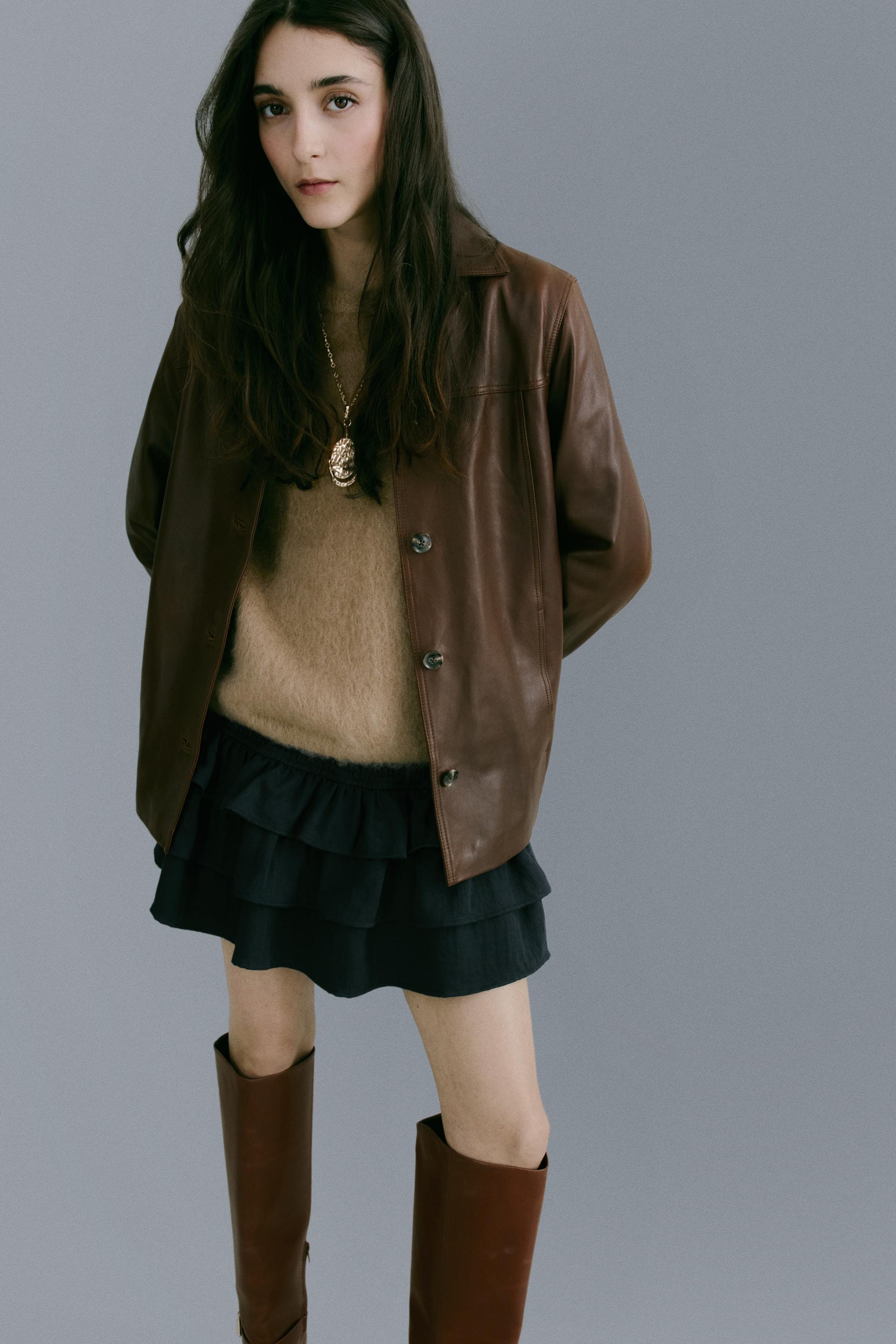 tiered skort