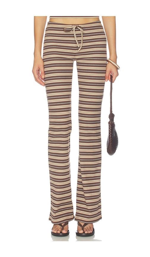 tiger mist dillon 2.0 pant in brown. - size l (also in xs, s, m, xl)
